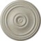 Ekena Millwork Reece Ceiling Medallion (Fits Canopies up to 6 3/4"), 21"OD x 1 1/4"P, Pot of Cream Crackle CM21REPCC - alternate 1